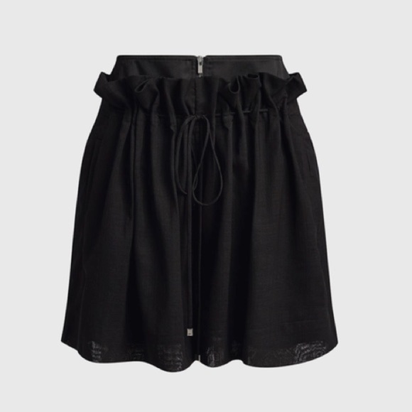 Tibi Gauze Overlay Shorts - Picture 2 of 6